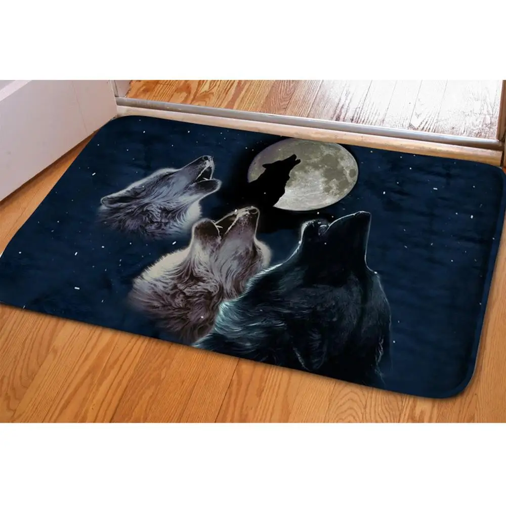 Home Entrance Doormats 3d Wild Wolf Printed Flannel Outdoor Kitchen Floor Mats Rugs Bathroom Anti-slip Carpet Doormat
Home Entrance Doormats 3d Wild Wolf Printed Flannel Outdoor Kitchen Floor Mats Rugs Bathroom Anti-slip Carpet Doormat
