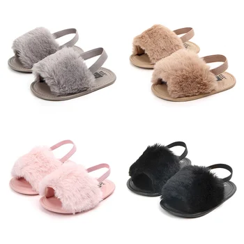 Sandals for Girls Baby Shoes Newborn Pu Plush Baby Girl Sandals Fashion Home Sandals Cotton Soft Bottom Baby Girl Shoes
Sandals for Girls Baby Shoes Newborn Pu Plush Baby Girl Sandals Fashion Home Sandals Cotton Soft Bottom Baby Girl Shoes