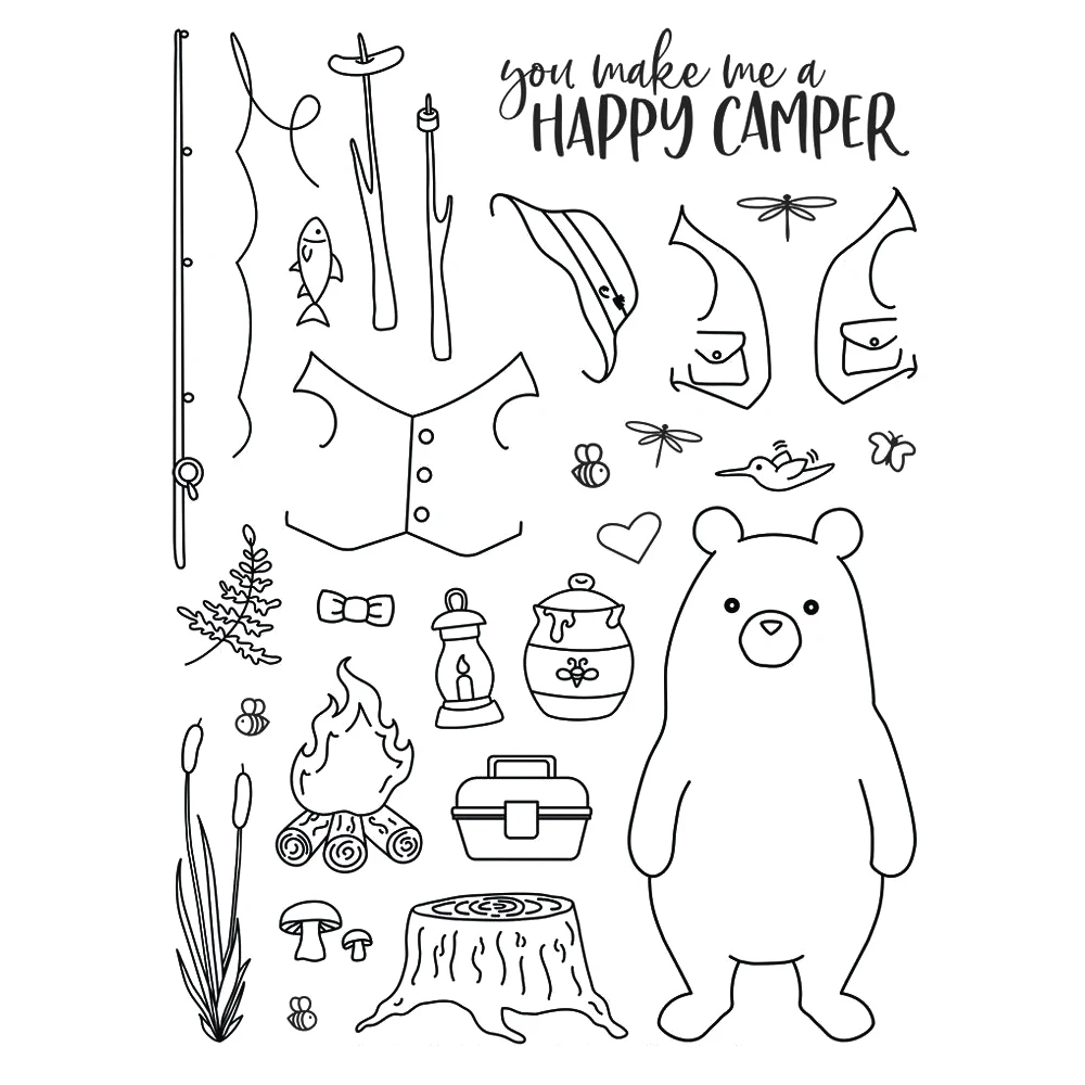 Wild bear Transparent Clear Silicone Stamp/Seal for DIY scrapbooking/photo album Decorative clear stamp
Wild bear Transparent Clear Silicone Stamp/Seal for DIY scrapbooking/photo album Decorative clear stamp