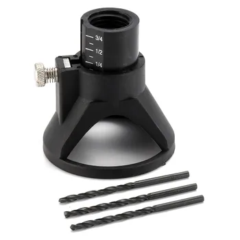 Newest 4Pcs Cut Guide Tool Attachment Kit With 50mm Mini Drill Bits for Rotary Cutting
Newest 4Pcs Cut Guide Tool Attachment Kit With 50mm Mini Drill Bits for Rotary Cutting