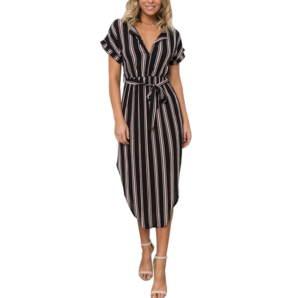 2018 Women Casual Short Sleeve V Neck Printed Maxi Dress With Belt e V Neck Printed Maxi Dress With Belt robe longue femme
2018 Women Casual Short Sleeve V Neck Printed Maxi Dress With Belt e V Neck Printed Maxi Dress With Belt robe longue femme