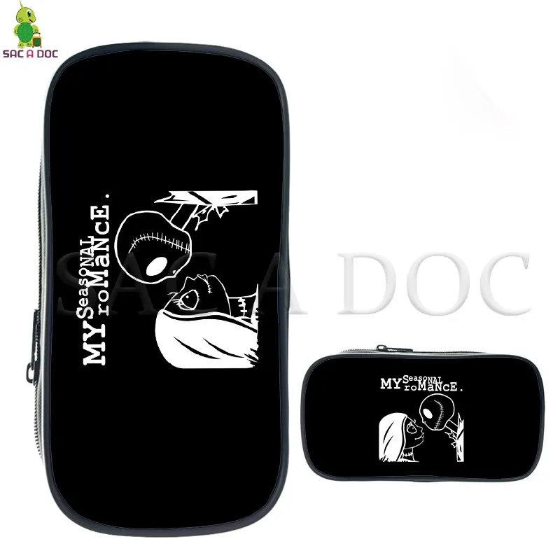The Nightmare Before Christmas Jack Sally Makeup Bags Large Pencil Case for Kids Stationery School Supplies Purses Cosmetic Case
The Nightmare Before Christmas Jack Sally Makeup Bags Large Pencil Case for Kids Stationery School Supplies Purses Cosmetic Case