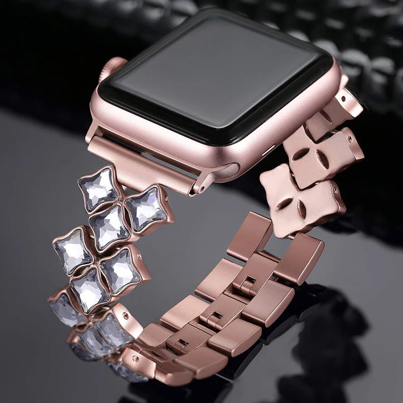 38mm 42mm 40mm 44mm women Jewelry Bands for Apple Watch band diamond Stainless Steel strap iWatchbracelet Series 4 3 2 1
38mm 42mm 40mm 44mm women Jewelry Bands for Apple Watch band diamond Stainless Steel strap iWatchbracelet Series 4 3 2 1