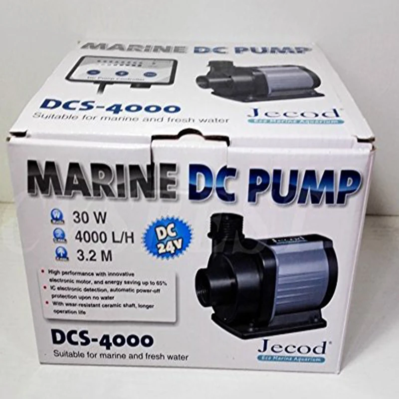 4000l/h Jecod/Jebao DCS-4000 Controllable DC Return Pump Submersible Water Pump Variable Flow for Marine Reef Aquarium Fish Tank
4000l/h Jecod/Jebao DCS-4000 Controllable DC Return Pump Submersible Water Pump Variable Flow for Marine Reef Aquarium Fish Tank