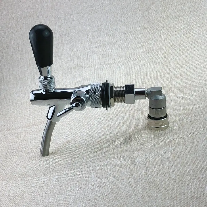 Homebrew keg dispenser Adjustable Beer Tap Faucet with stainless steel ball lock
Homebrew keg dispenser Adjustable Beer Tap Faucet with stainless steel ball lock