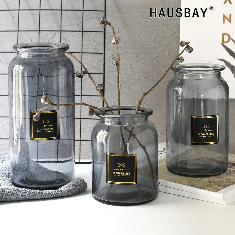 Modern Creative Glass Vase Ornaments Home Furnishing Crafts Office Table Bouquets Flower Pot Wedding Decoration TS025
Modern Creative Glass Vase Ornaments Home Furnishing Crafts Office Table Bouquets Flower Pot Wedding Decoration TS025