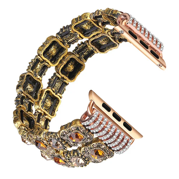 Luxury Jewelry Watch band FOR apple watch strap women's watch bracelet (29)