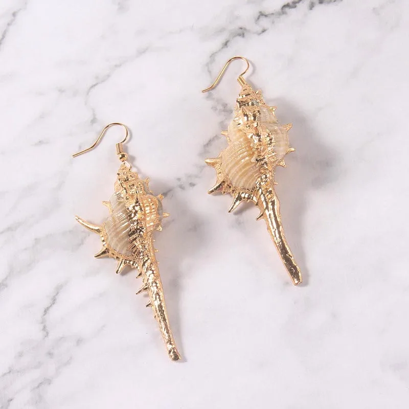 Unique 9 Style Irregular Shell Drop Earrings For Women Statement Beach Geometric Conch Earrings Fashion Jewelry Party Brinco
Unique 9 Style Irregular Shell Drop Earrings For Women Statement Beach Geometric Conch Earrings Fashion Jewelry Party Brinco