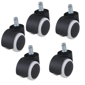 5Pcs 2 Inch Metal PU Office Chair Swivel Casters Furniture Wheels Grip Ring Stem Replacement for Sofa Goods Shelf Storage Rack
5Pcs 2 Inch Metal PU Office Chair Swivel Casters Furniture Wheels Grip Ring Stem Replacement for Sofa Goods Shelf Storage Rack