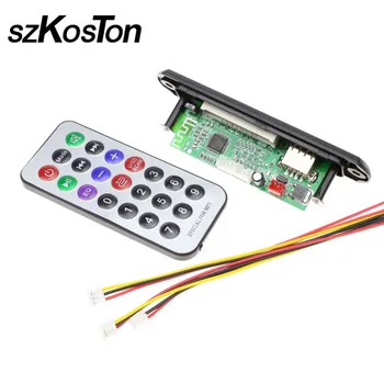 Bluetooth Wireless MP3 Decoding Board Module SD Card Slot / USB / FM / Radio Remote Decoding Board Module for Car Accessories
Bluetooth Wireless MP3 Decoding Board Module SD Card Slot / USB / FM / Radio Remote Decoding Board Module for Car Accessories
