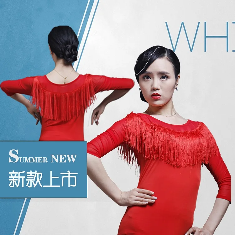 short sleeved women's Latin Dance Dress modern dance jacket national standard dance adult practice dance clothes summer
short sleeved women's Latin Dance Dress modern dance jacket national standard dance adult practice dance clothes summer