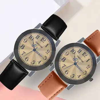 Women Men Watch Retro Design Leather Band Analog Alloy Quartz Wrist Watch reloj hombre erkek kol saati
Women Men Watch Retro Design Leather Band Analog Alloy Quartz Wrist Watch reloj hombre erkek kol saati