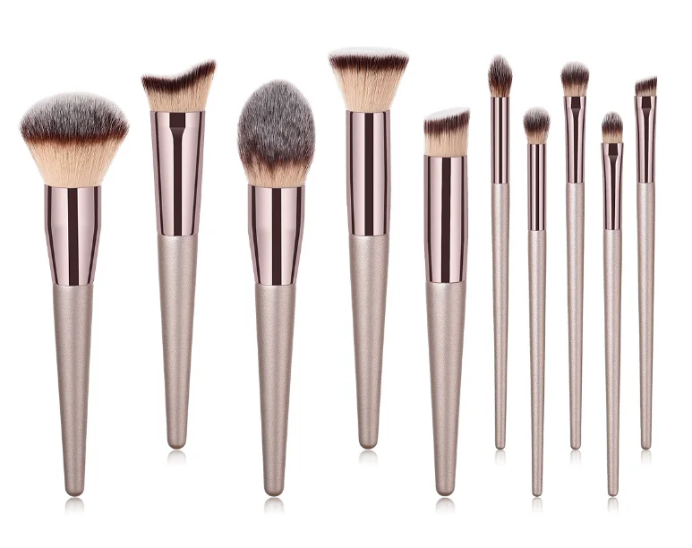 Champagne Makeup Brushes Set Eyeshadow Foundation Eyeliner Lip Highlighter Brush Make Up Brush Beauty Cosmetics Tools
Champagne Makeup Brushes Set Eyeshadow Foundation Eyeliner Lip Highlighter Brush Make Up Brush Beauty Cosmetics Tools