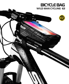 WILD MAN Bike Bag Rainproof Waterproof MTB Front 6.2inch Mobile Phone Case Mountain Bicycle Touch Screen Cycling Top Tube Bag
WILD MAN Bike Bag Rainproof Waterproof MTB Front 6.2inch Mobile Phone Case Mountain Bicycle Touch Screen Cycling Top Tube Bag