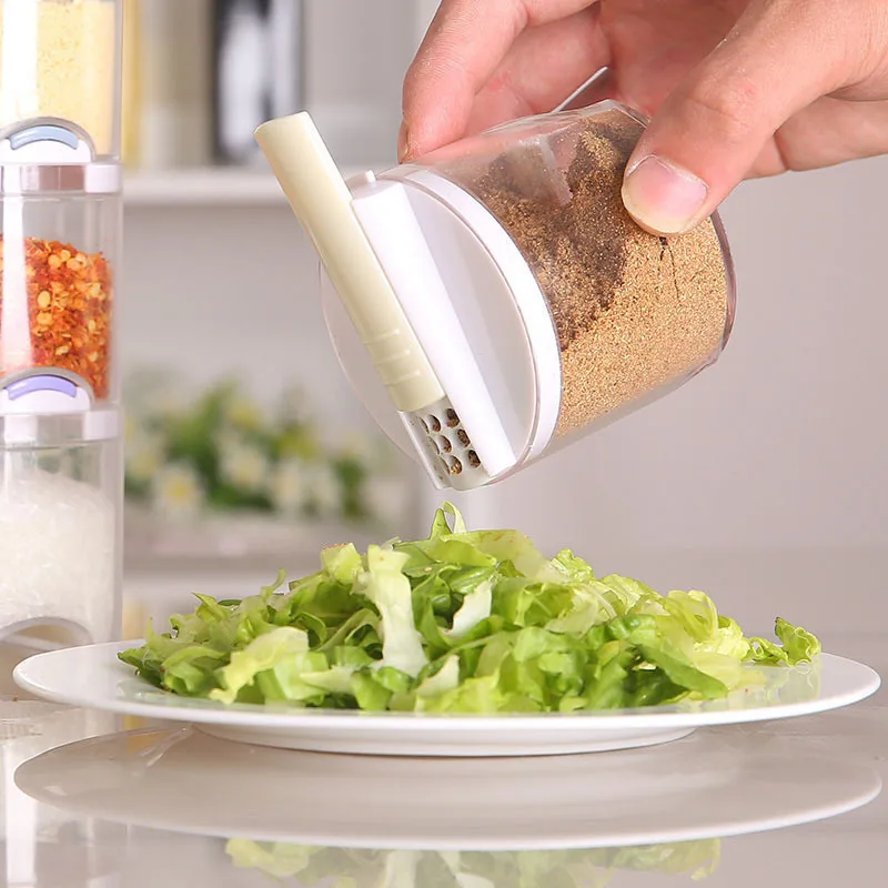 New Bottles Jars And Boxes Seasoning Bottle Jar 5pcs/set Kitchen Spice Organizer Seasoning Box Set Plastic Sauce Container Tools
New Bottles Jars And Boxes Seasoning Bottle Jar 5pcs/set Kitchen Spice Organizer Seasoning Box Set Plastic Sauce Container Tools