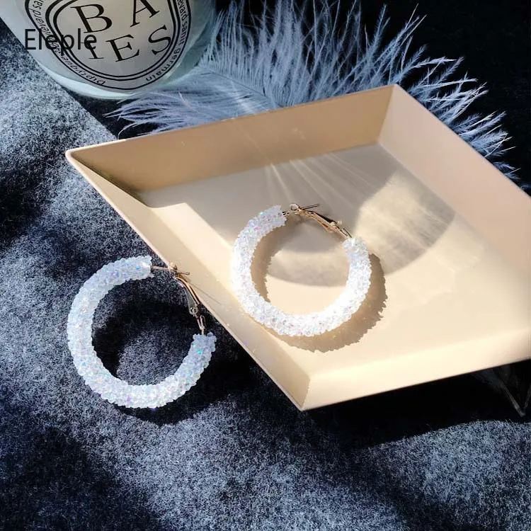 Eleple New Fashion Casual Japanese and Korean Hoop Earrings Wedding Birthday Party and Gifts Earrings A5A21
Eleple New Fashion Casual Japanese and Korean Hoop Earrings Wedding Birthday Party and Gifts Earrings A5A21