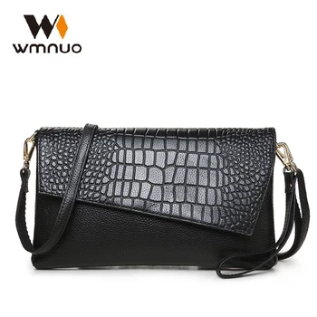 Wmnuo Brand Women Bag High Quality Handbag Crocodile Grain Lady Shoulder Bag Soft Cow Leather Crossbody Bags Fashion Evening Bag
Wmnuo Brand Women Bag High Quality Handbag Crocodile Grain Lady Shoulder Bag Soft Cow Leather Crossbody Bags Fashion Evening Bag
