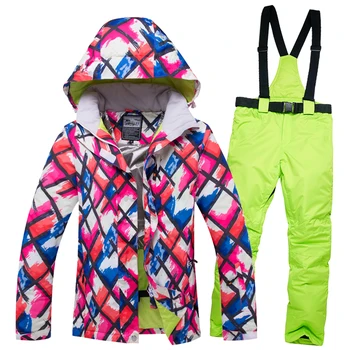 2019 RIVIYELE Women Ski Jacket Pant Snowboard Suit Windproof Waterproof Thicken Thermal Outdoor Sport Wear Winter Clothing Pant
2019 RIVIYELE Women Ski Jacket Pant Snowboard Suit Windproof Waterproof Thicken Thermal Outdoor Sport Wear Winter Clothing Pant