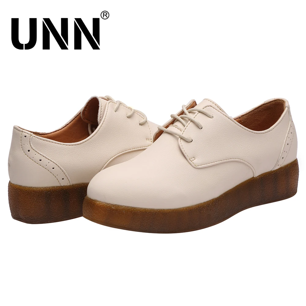 UNN Brand Casual Women Platform Shoes Woman Brogue Patent Leather Flats Lace Up Footwear Female Oxford Spring Shoes For Women
UNN Brand Casual Women Platform Shoes Woman Brogue Patent Leather Flats Lace Up Footwear Female Oxford Spring Shoes For Women
