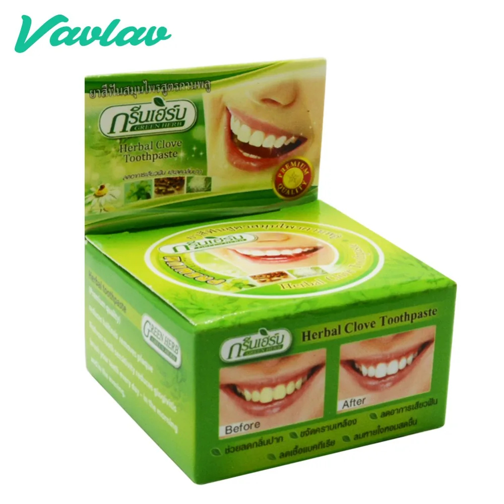 Vaclav Green Herb Natural Herbal Clove Toothpaste Tooth Whitening Past Dentifrice Remove Stain Antibacterial Allergic ToothPaste
Vaclav Green Herb Natural Herbal Clove Toothpaste Tooth Whitening Past Dentifrice Remove Stain Antibacterial Allergic ToothPaste
