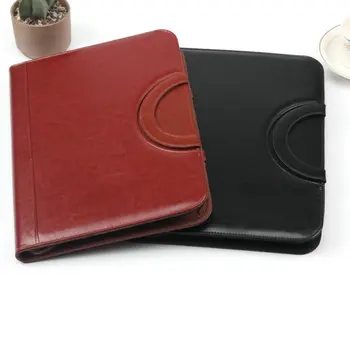 A4 Folder PU Leather Portable Manager Padfolio Large Office Document Organizer Briefcase with Calculator Filing Products
A4 Folder PU Leather Portable Manager Padfolio Large Office Document Organizer Briefcase with Calculator Filing Products