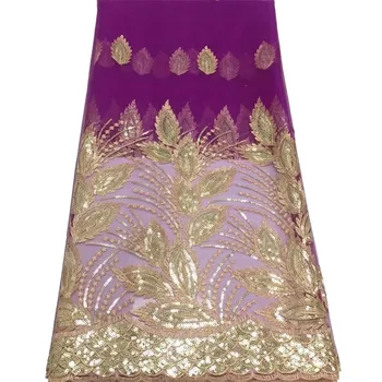 High quality african french tulle fabric with sequins in gold color, Mest net lace fabric for nigerian asoebi wedding (YD-4-19
High quality african french tulle fabric with sequins in gold color, Mest net lace fabric for nigerian asoebi wedding (YD-4-19