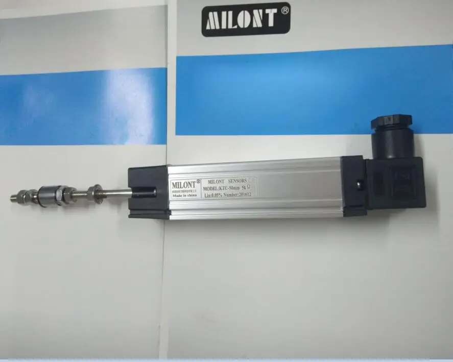 MILONT linear displacement sensor KTC-100 KTC100 KTC-100MM, electronic scale , injection molding machine transducer.
MILONT linear displacement sensor KTC-100 KTC100 KTC-100MM, electronic scale , injection molding machine transducer.