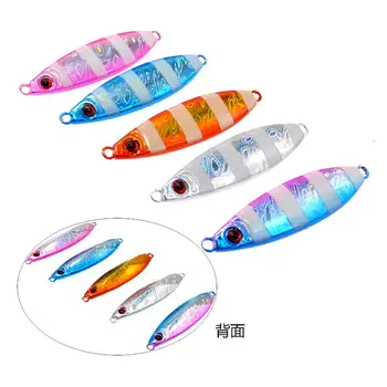 5PCS Fishing Fish Jigging Jig spoon Lure Glow zebra Hook baits 20/30/40/50/60g
5PCS Fishing Fish Jigging Jig spoon Lure Glow zebra Hook baits 20/30/40/50/60g