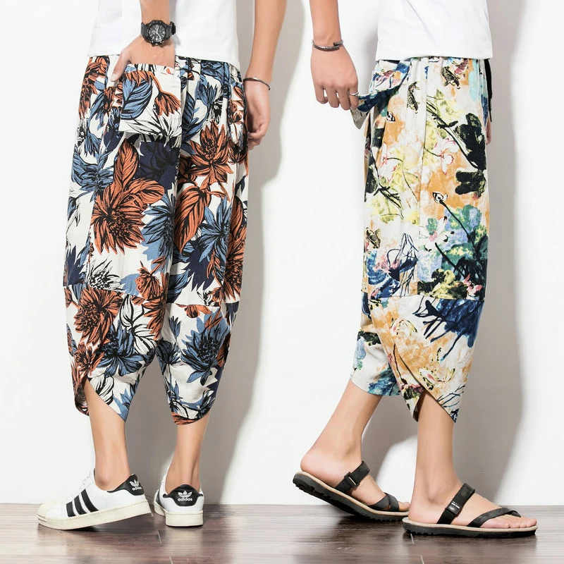 Harlan beach 2019 7 minutes of pants wide-legged pants Thailand bloomers linen trousers of recreational men's clothing
Harlan beach 2019 7 minutes of pants wide-legged pants Thailand bloomers linen trousers of recreational men's clothing