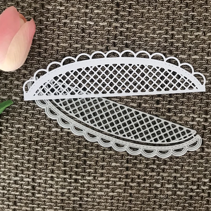 JC Semicircular Metal Cutting Dies Scrapbooking Lace Frame Craft Album Embossing Folder Cards Photo Template Background Stencil
JC Semicircular Metal Cutting Dies Scrapbooking Lace Frame Craft Album Embossing Folder Cards Photo Template Background Stencil