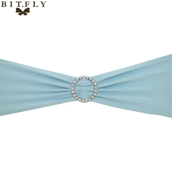 10Pcs Lycra Chair Band Bow Sash Stretch Elastic Spandex With Rhinestone Round Ring For Wedding Banquet Party Event Decoration
10Pcs Lycra Chair Band Bow Sash Stretch Elastic Spandex With Rhinestone Round Ring For Wedding Banquet Party Event Decoration