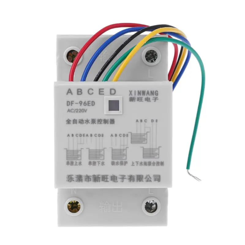 2019 NEW DF-96ED Automatic Water Level Controller Switch 10A 220V Water Tank Liquid Level Detection Sensor Water Pump Controller
2019 NEW DF-96ED Automatic Water Level Controller Switch 10A 220V Water Tank Liquid Level Detection Sensor Water Pump Controller