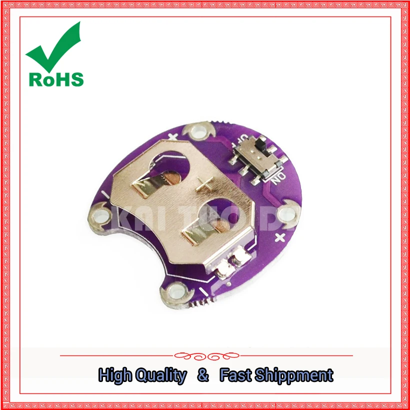 Для LilyPad монетный держатель батареи CR2032 блок модуль платы|board module|board boardboard holder |