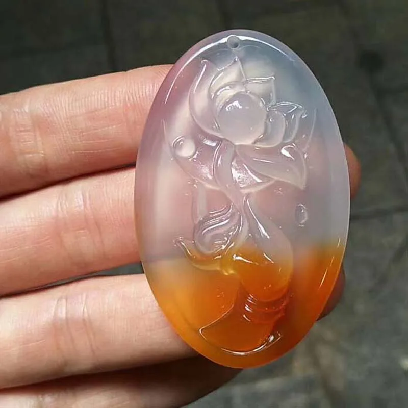 Flower Carved Natural Agate Pendant Natural Stone Necklace For Women For Gift Wholesale !
Flower Carved Natural Agate Pendant Natural Stone Necklace For Women For Gift Wholesale !
