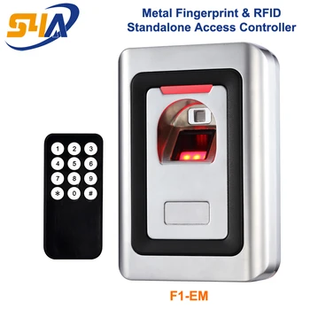 Metal Fingerprint Standalone Access Controller - Program by remote control or Add card and Delete card
Metal Fingerprint Standalone Access Controller - Program by remote control or Add card and Delete card