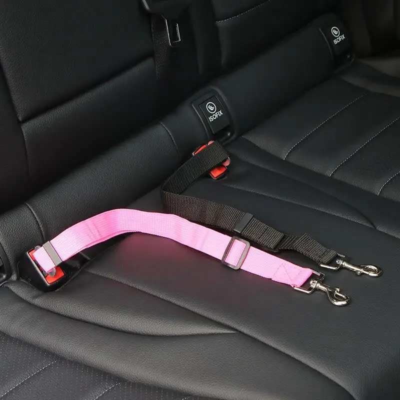 New Adjustable Pet Cat Dog Car Safety Belt Collars Pet Restraint Lead Leash Travel Clip Car Safety Harness For Most Vehicle 1PCS
New Adjustable Pet Cat Dog Car Safety Belt Collars Pet Restraint Lead Leash Travel Clip Car Safety Harness For Most Vehicle 1PCS