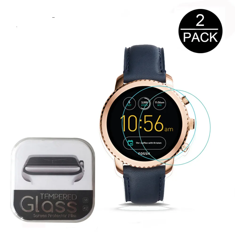 For-Fossil-Q-Explorist-Gen-3-0-3mm-2-5D-Clear-Screen-Protector-Tempered-Glass-Screen