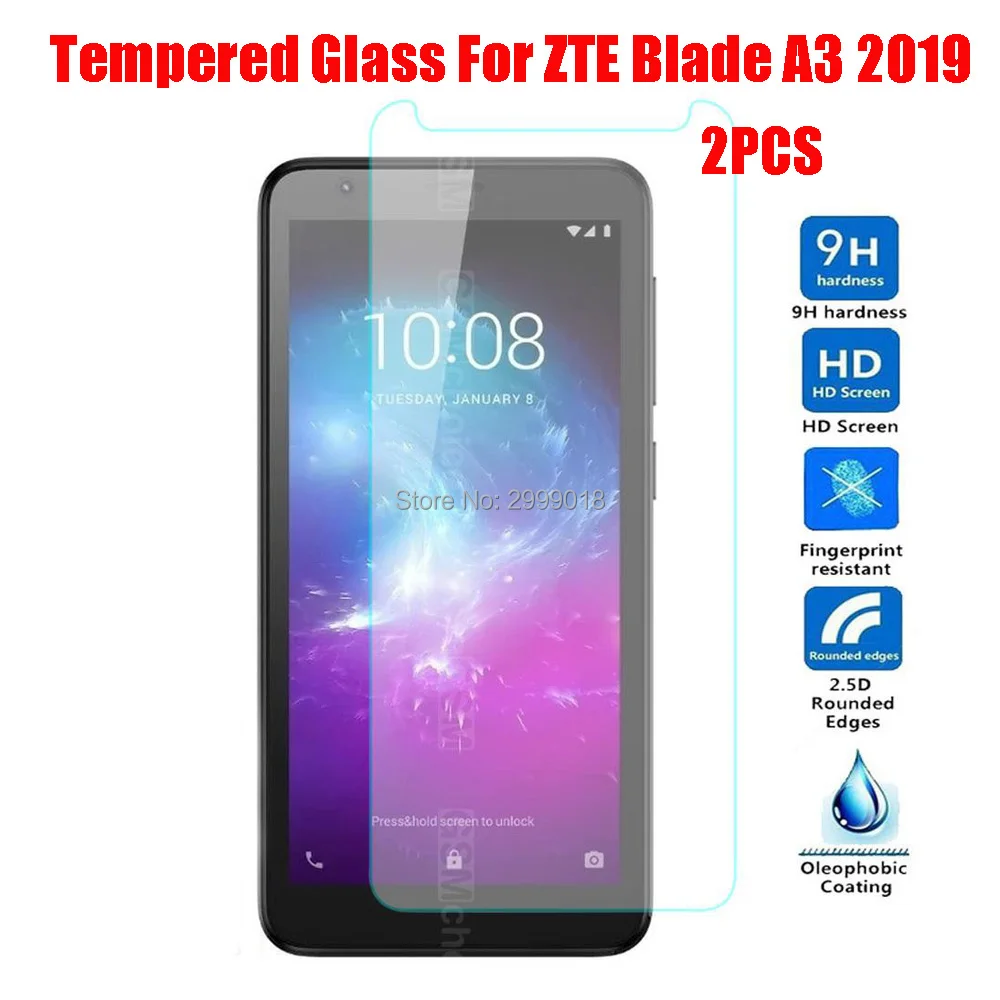 2PCS ZTE Blade L8 Tempered Glass Screen Protector For ZTE Blade A3 2019 Glass Cover Phone Film For ZTE Blade A3 2019 / L8 Glass
2PCS ZTE Blade L8 Tempered Glass Screen Protector For ZTE Blade A3 2019 Glass Cover Phone Film For ZTE Blade A3 2019 / L8 Glass
