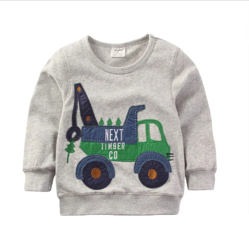 Jumping baby boys clothes applique boy sweatshirts winter autumn children clothes hot selling toddler shirts grey kids boy tees
Jumping baby boys clothes applique boy sweatshirts winter autumn children clothes hot selling toddler shirts grey kids boy tees