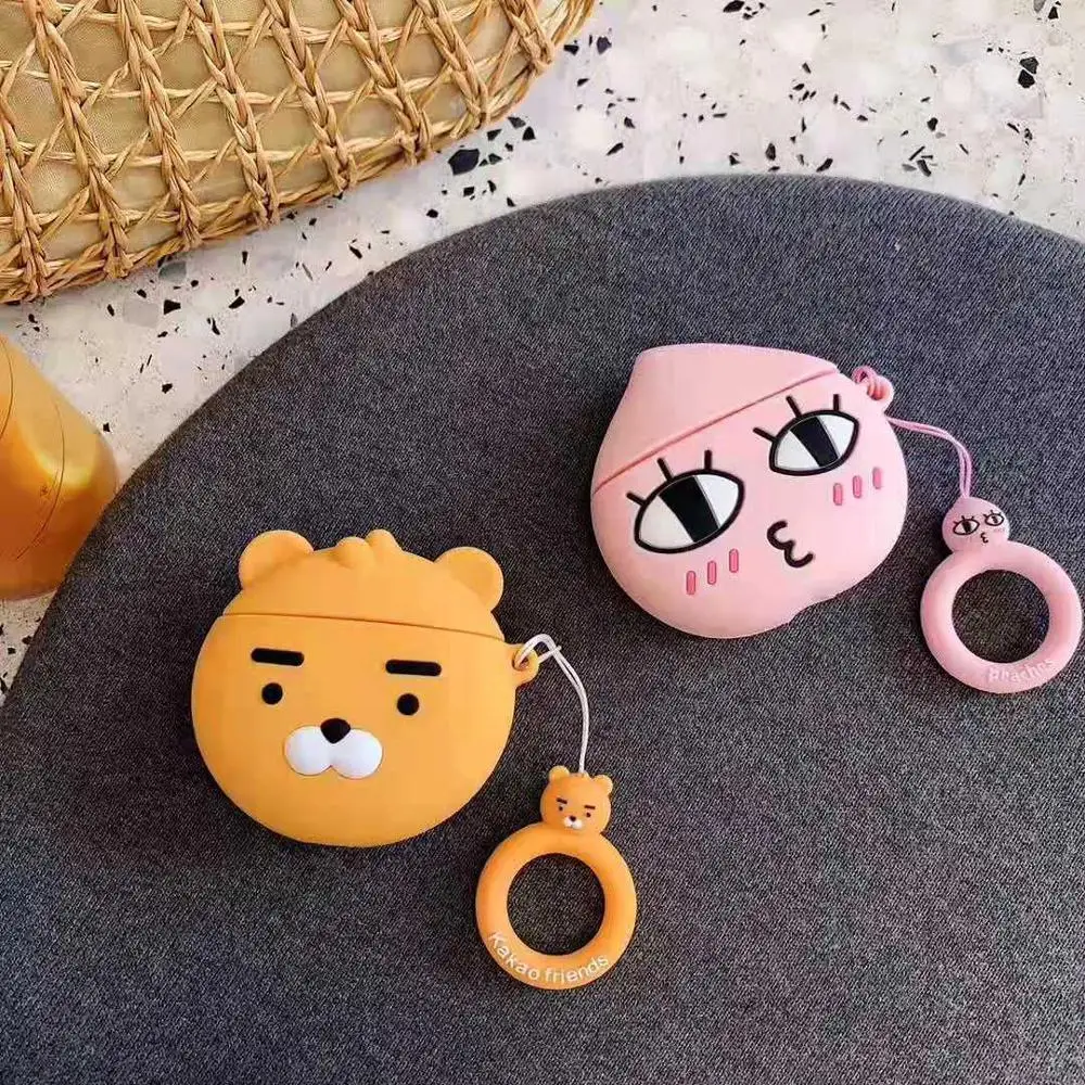 Korea Cute Cartoon Bear silicone Case for Apple AirPods 1 2 Bluetooth Wireless Earphone Cover Charging Box Finger Ring St
Korea Cute Cartoon Bear silicone Case for Apple AirPods 1 2 Bluetooth Wireless Earphone Cover Charging Box Finger Ring St