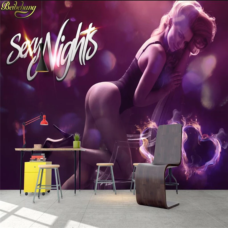 beibehang Custom photo wallpaper sexy beauty hotel bar nightclub KTV box tooling background murals papel de parede
beibehang Custom photo wallpaper sexy beauty hotel bar nightclub KTV box tooling background murals papel de parede