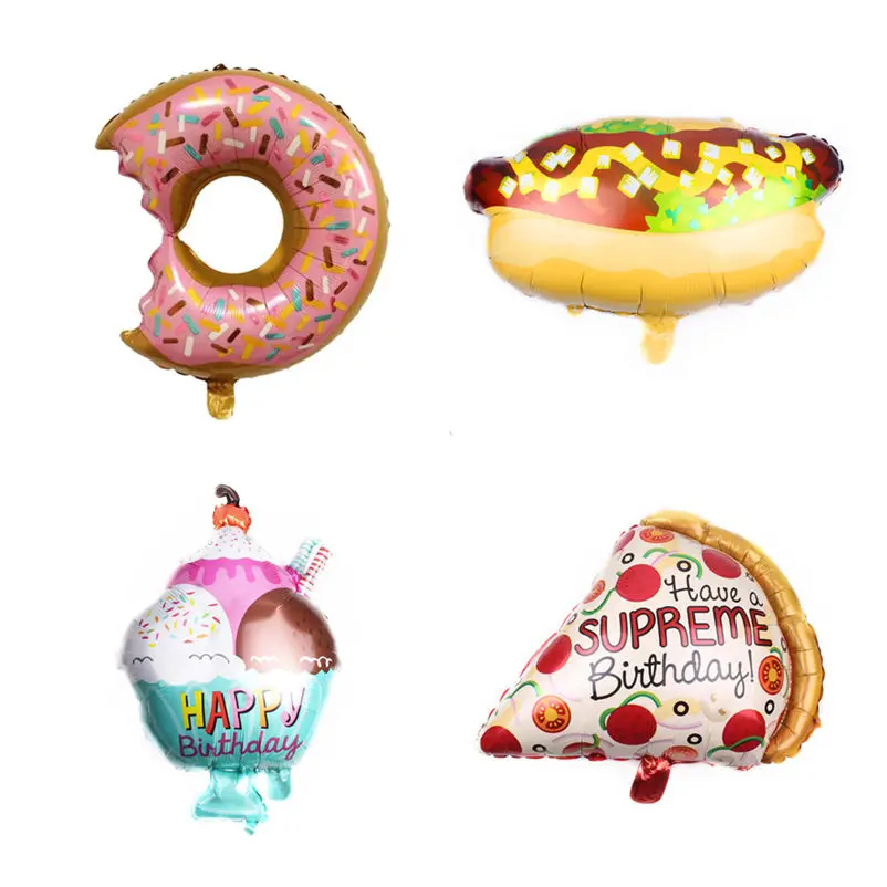 TSZWJ New Donuts Hamburger Dessert Aluminium Balloons Holiday Party Birthday Decoration Balloons Wholesale
TSZWJ New Donuts Hamburger Dessert Aluminium Balloons Holiday Party Birthday Decoration Balloons Wholesale