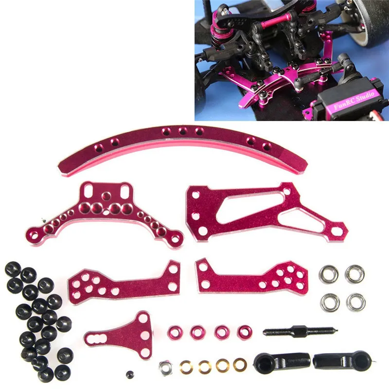 1 Set Top Quality Sakura D4 RWD Aluminum Curve Slide Track Steering Set for RC Cars Pink
1 Set Top Quality Sakura D4 RWD Aluminum Curve Slide Track Steering Set for RC Cars Pink