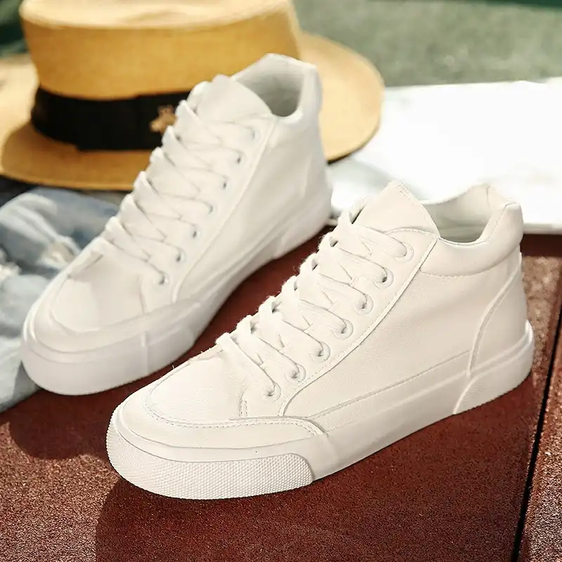 womens white lace up sneakers