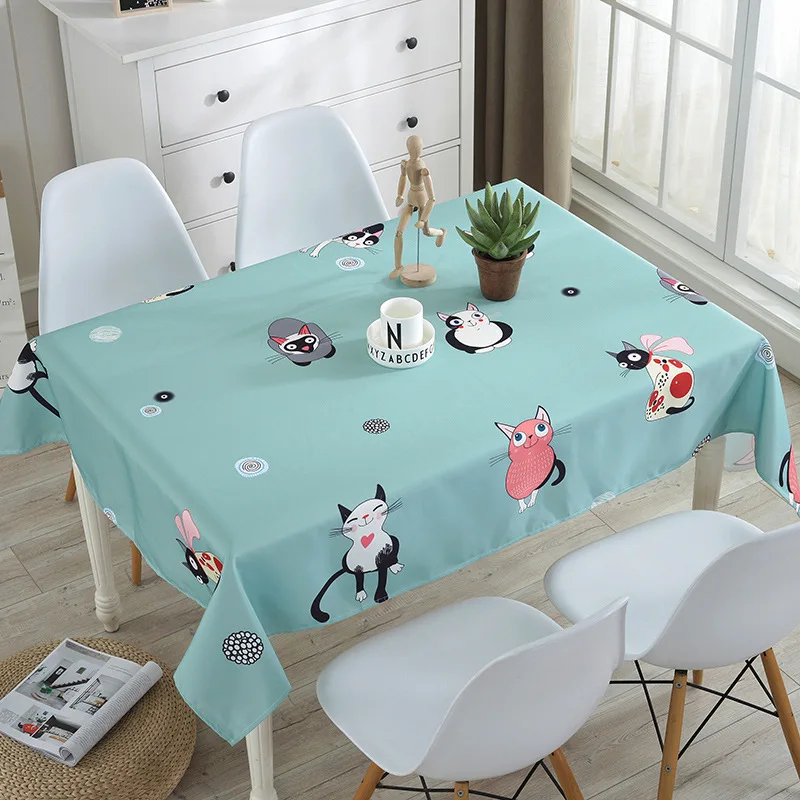 NIOBOMO New style household waterproof table cloth multi-function polyester cartoon printed dustproof table cloth
NIOBOMO New style household waterproof table cloth multi-function polyester cartoon printed dustproof table cloth