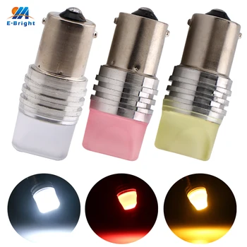 YM E-Bright 10PCS S25 1156 BA15S 2835 9 SMD P21W Glass Car Bulb Led 12V Turn Signal Light White Blue Red Green Amber 270 Lumens
YM E-Bright 10PCS S25 1156 BA15S 2835 9 SMD P21W Glass Car Bulb Led 12V Turn Signal Light White Blue Red Green Amber 270 Lumens