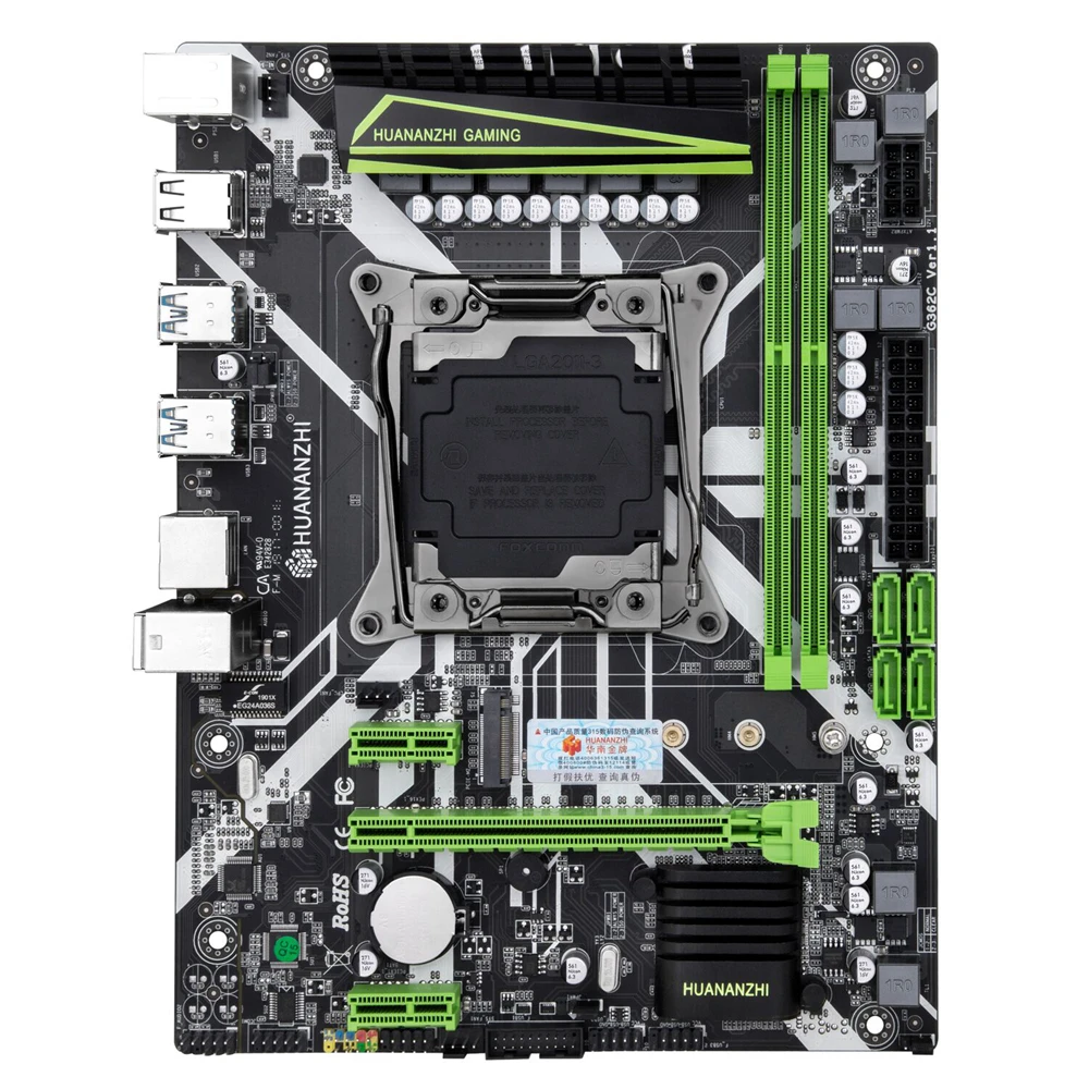 HUANANZHI X99 motherboard slot LGA2011-3 USB3.0 NVME M.2 SSD support DDR4 REG ECC memory and Xeon E5 V3 V4 processor
HUANANZHI X99 motherboard slot LGA2011-3 USB3.0 NVME M.2 SSD support DDR4 REG ECC memory and Xeon E5 V3 V4 processor