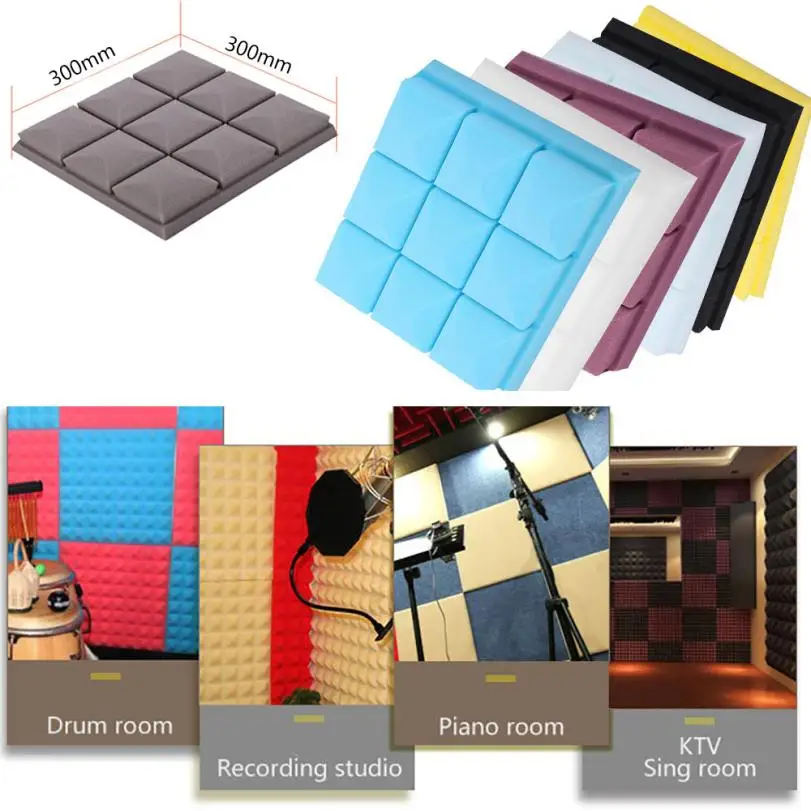 2019 3D Wall Sticker Sponge Acoustic Foam Panel wall stickers home decor living room Studio KTV Soundproof Home Decor 12.20
2019 3D Wall Sticker Sponge Acoustic Foam Panel wall stickers home decor living room Studio KTV Soundproof Home Decor 12.20
