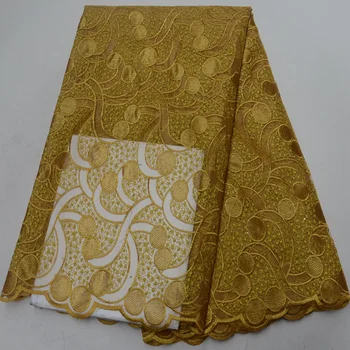 Free shipping 5yards/lot gold color African tulle lace fabric fashion embroidered French net lace for party uniform dress PL49
Free shipping 5yards/lot gold color African tulle lace fabric fashion embroidered French net lace for party uniform dress PL49