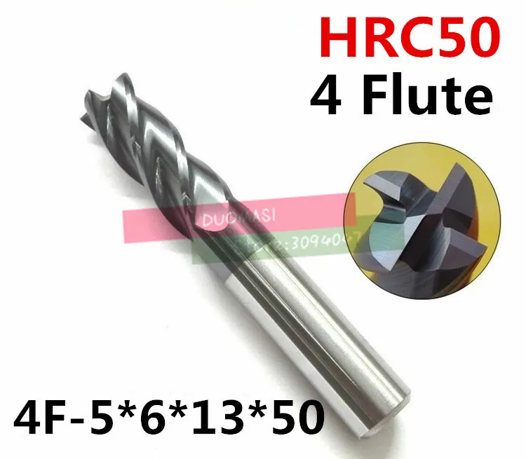 4f-5.0*6*13*50, hrc50, твердосплавные концевые фрезы, карбидная квадратная плоскостная концевая фреза, 4 флейты, покрытие: нано, Заводская длина на выходе
4f-5.0*6*13*50, hrc50, твердосплавные концевые фрезы, карбидная квадратная плоскостная концевая фреза, 4 флейты, покрытие: нано, Заводская длина на выходе